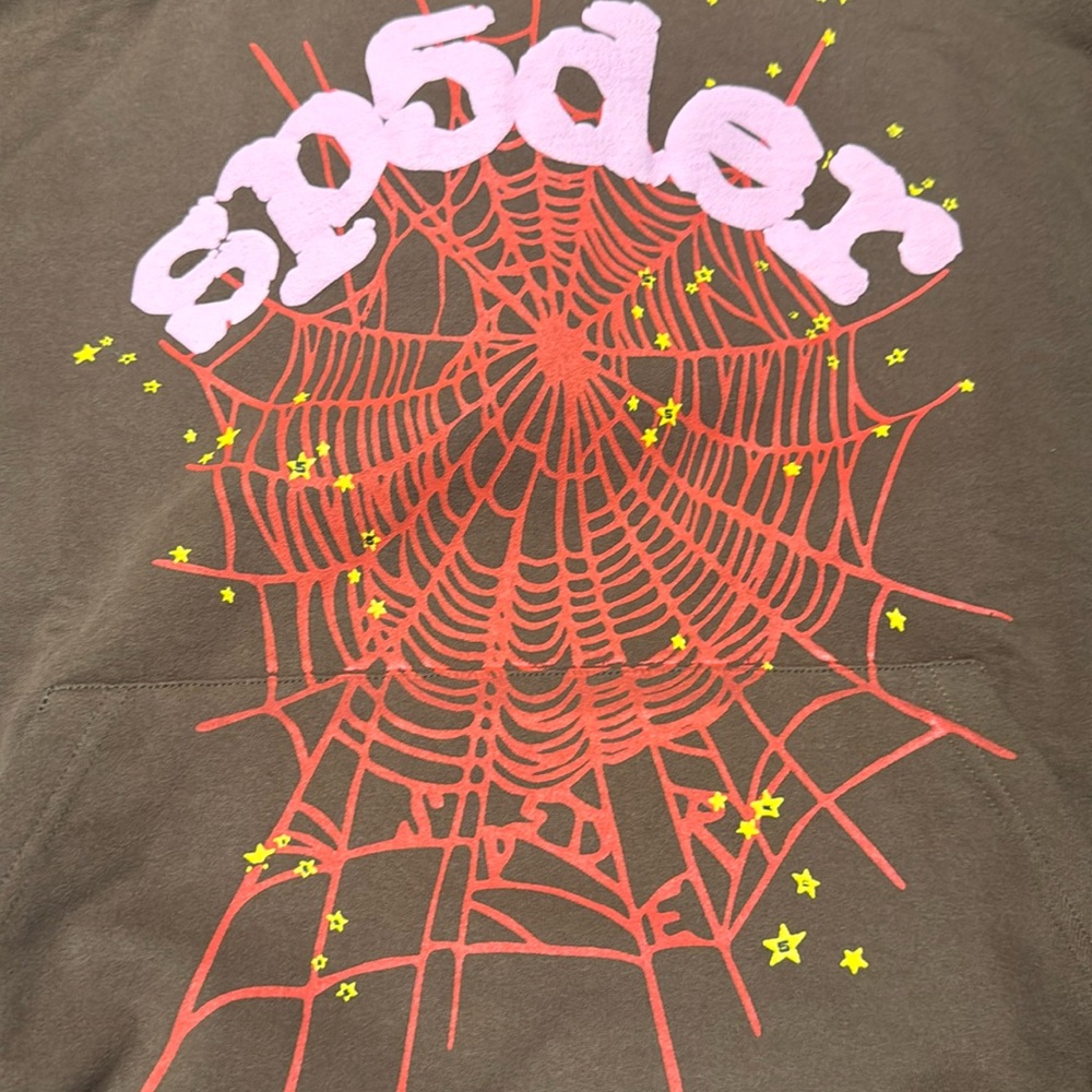 Sp5der Web Hoodie (Brown, Pink, & Yellow)